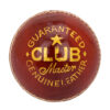 BDM Club Master Red Cricket Leather Ball